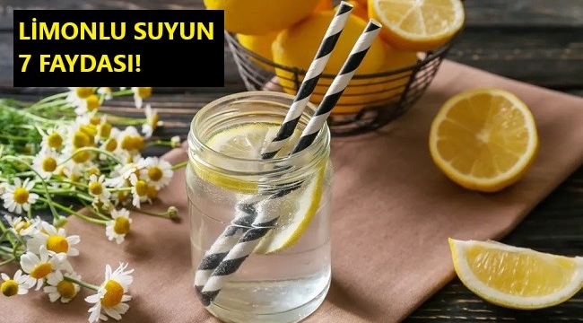 Limonlu suyun faydaları! Suyunuza limon eklemeniz için 7 sebep