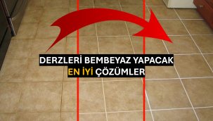 Derzleri Bembeyaz Yapacak Çözümler